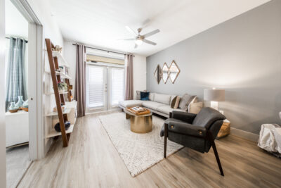 Amara at the Rim Model Living Room