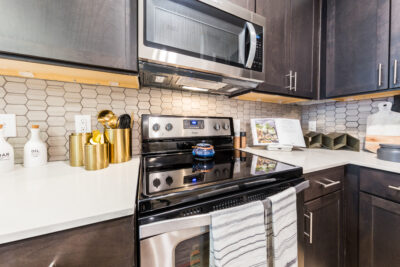 Amara at the Rim Model Kitchen