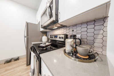 Amara at the Rim Model Kitchen