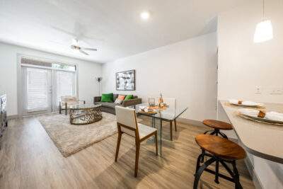 Amara at the Rim Model Living Room