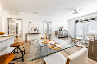 Amara at the Rim Model Dining Area