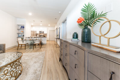 Amara at the Rim Model Living Room